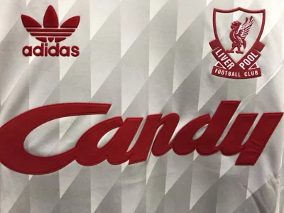 Camisa reserva - Liverpool 1989/91