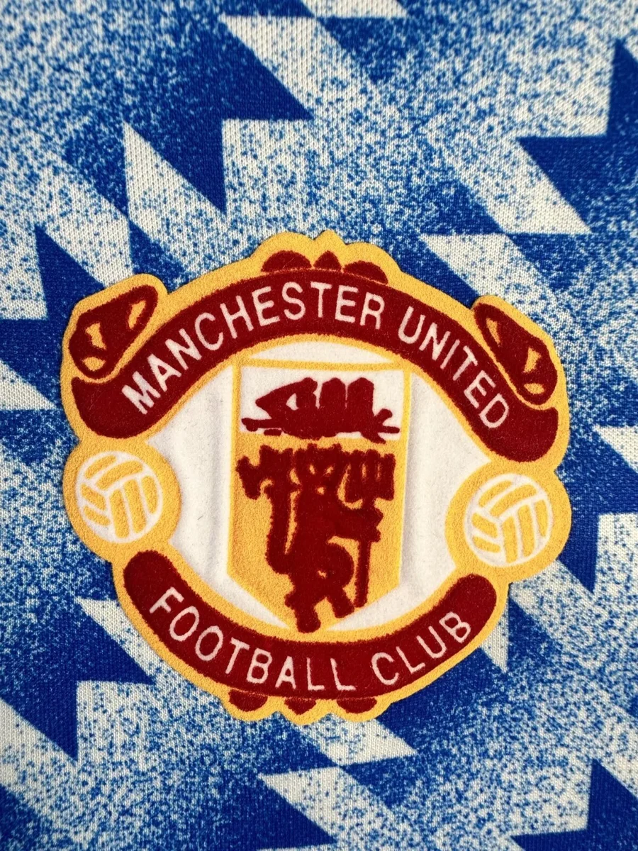 Camisa reserva - Manchester United 1990/92 (manga longa)