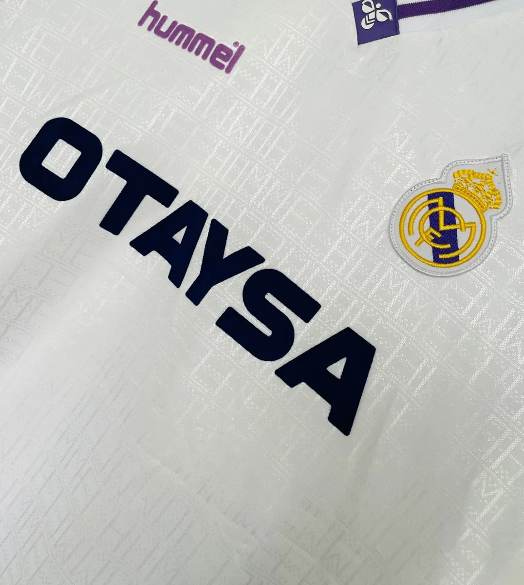 Camisa titular - Real Madrid 1990/92