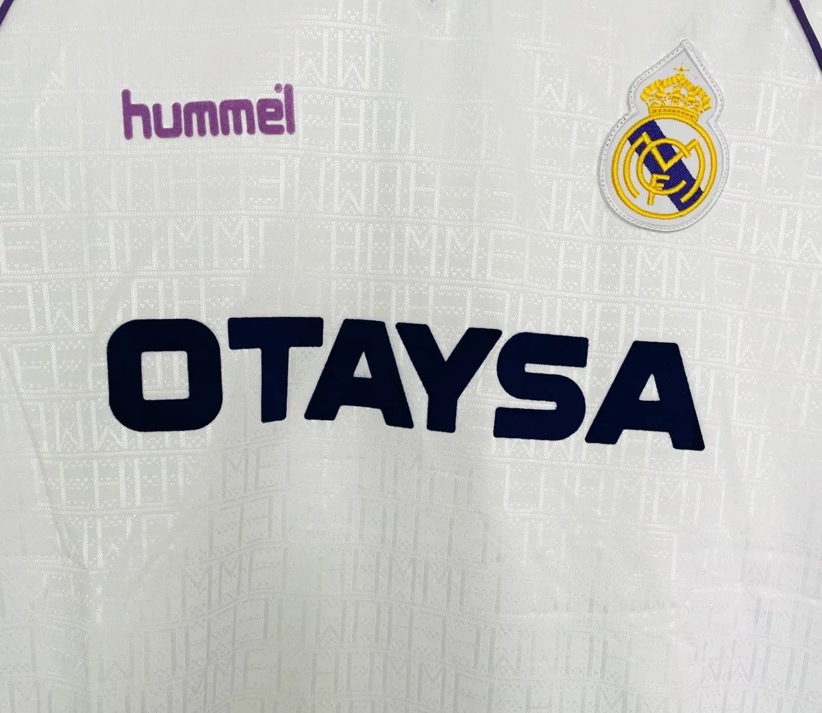 Camisa titular - Real Madrid 1990/92