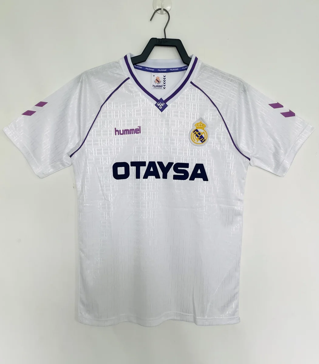 Camisa titular - Real Madrid 1990/92