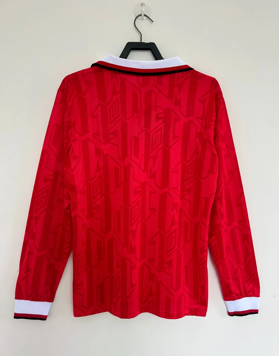 Camisa titular - Manchester United 1992/94 (manga longa)