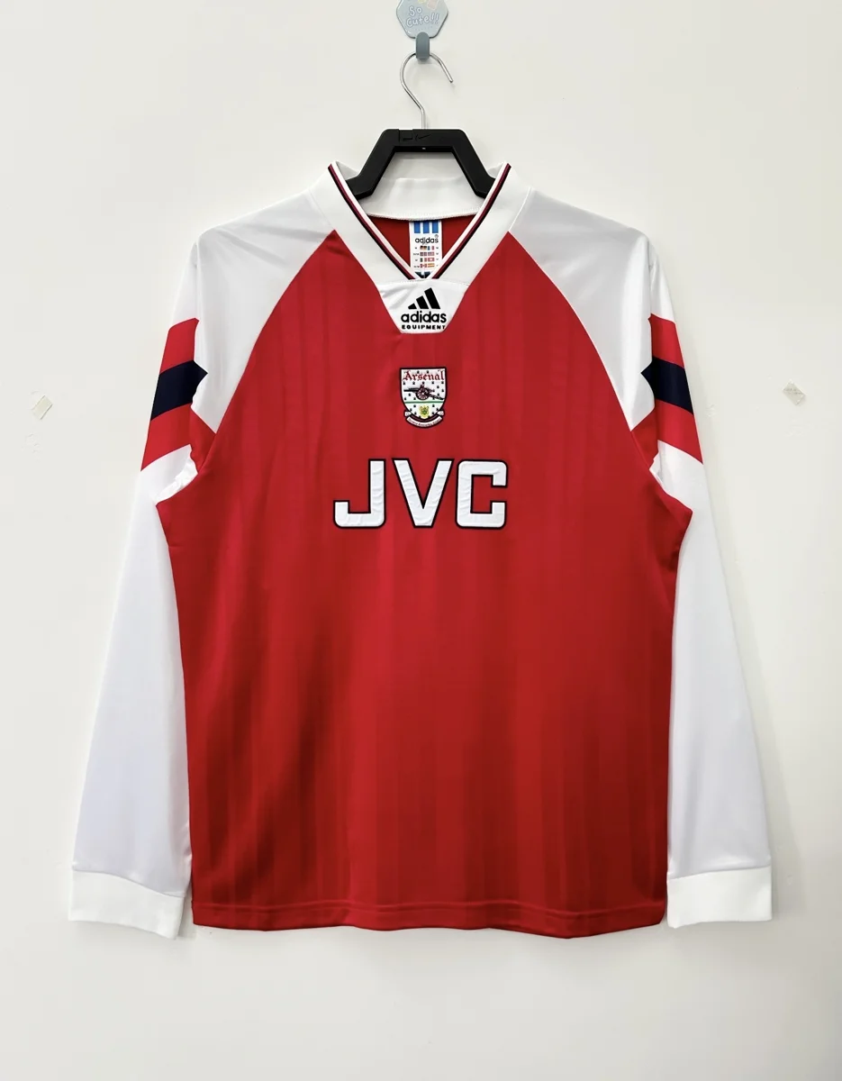 Camisa titular - Arsenal 1992/94 (manga longa)