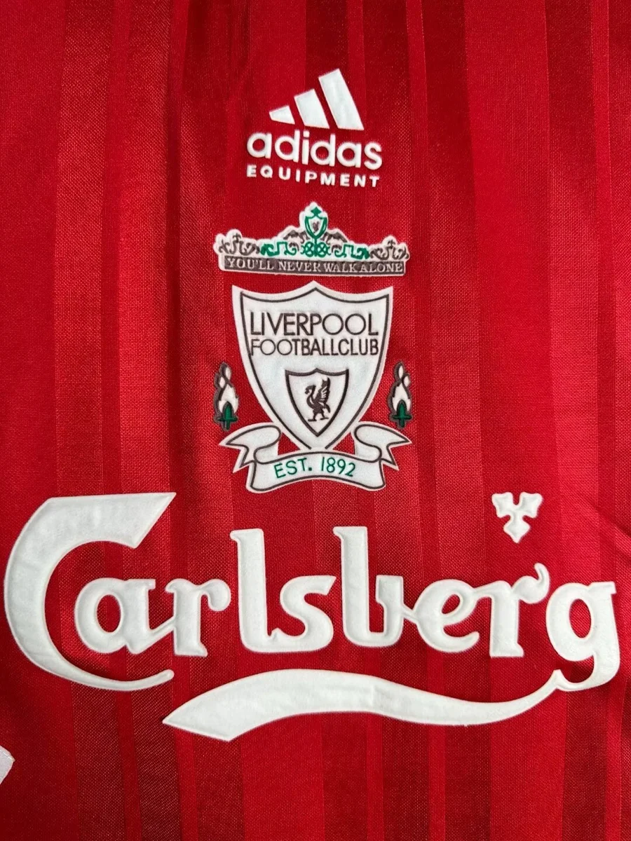Camisa titular - Liverpool 1993/95 (manga longa)