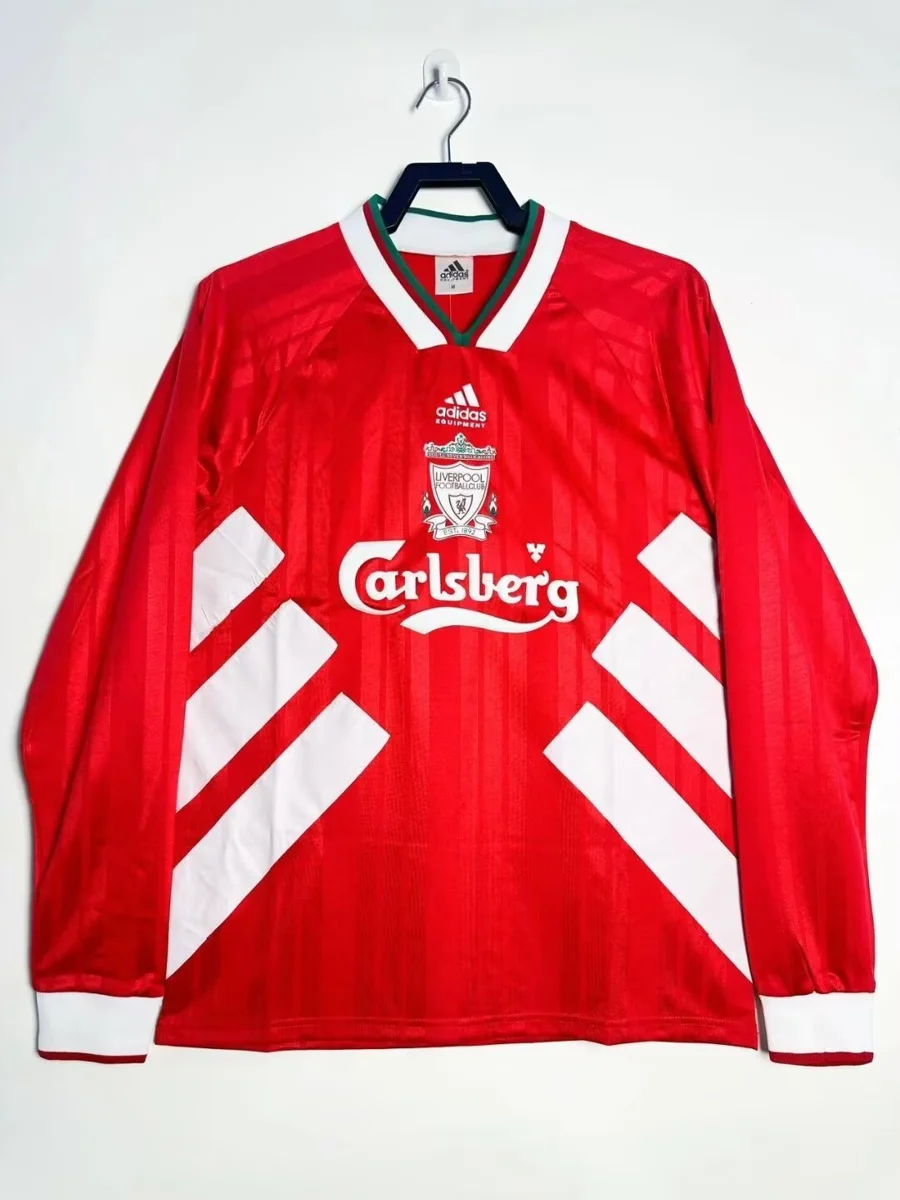 Camisa titular - Liverpool 1993/95 (manga longa)
