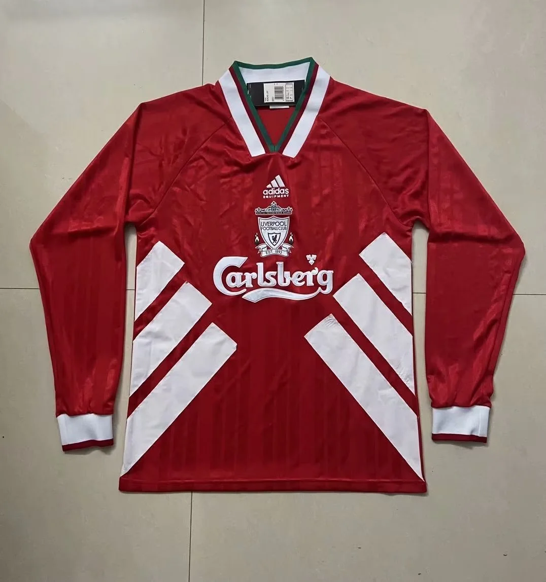 Camisa titular - Liverpool 1993/95 (manga longa)