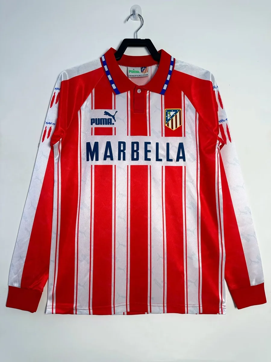 Camisa titular - Atlético de Madrid 1994/95 (manga longa) - foto 7