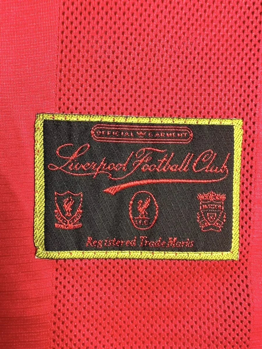 Camisa titular - Liverpool 1995/96 (manga longa)