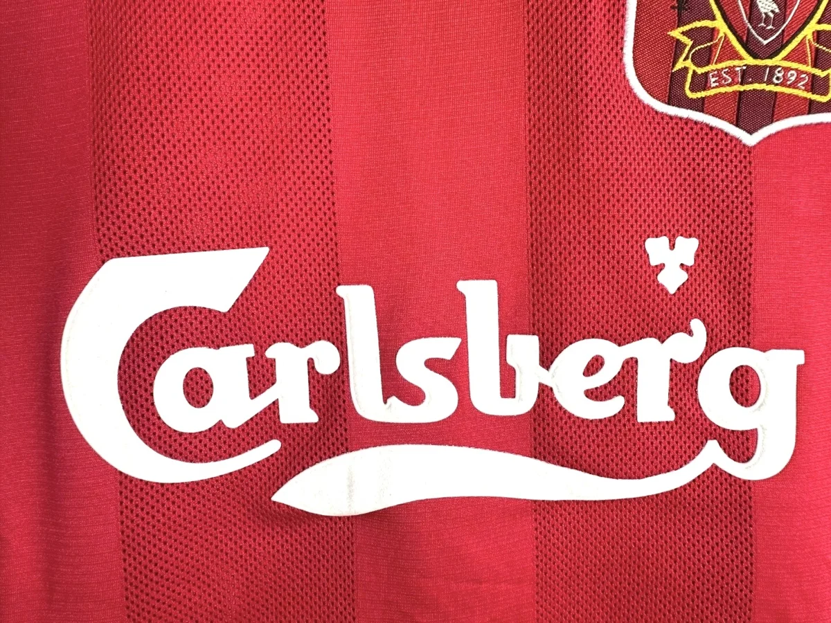 Camisa titular - Liverpool 1995/96 (manga longa)