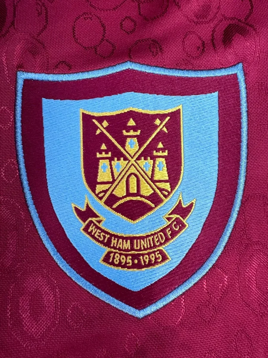 Camisa titular - West Ham 1995/97