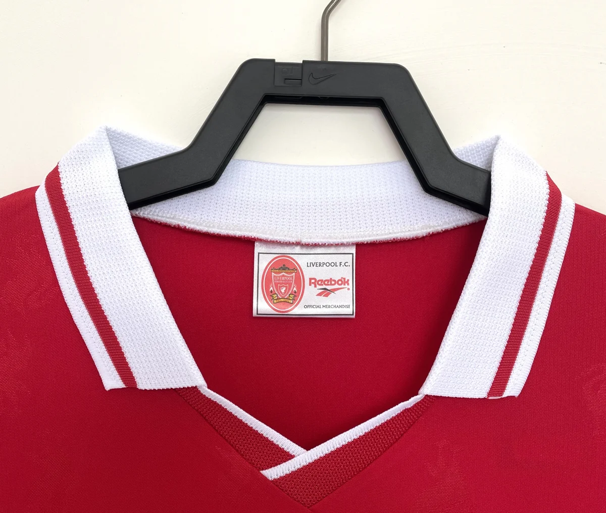 Camisa titular - Liverpool 1996/97 (manga longa)