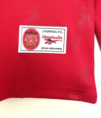 Camisa titular - Liverpool 1996/97 (manga longa)