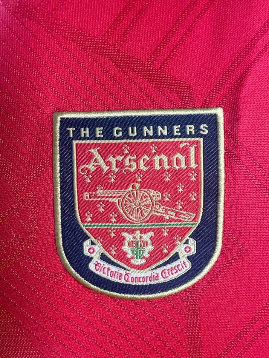 Camisa titular - Arsenal 1996/97 (manga longa)