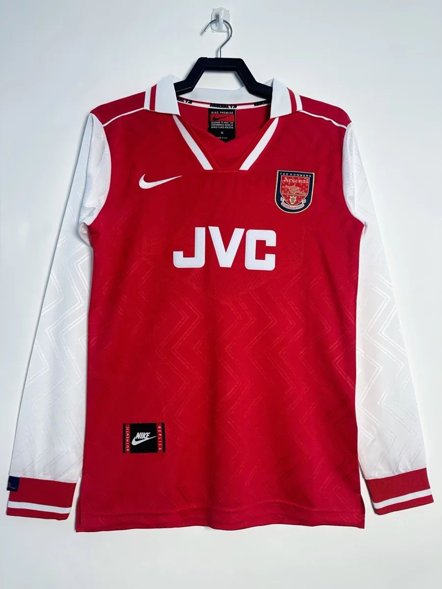 Camisa titular - Arsenal 1996/97 (manga longa)