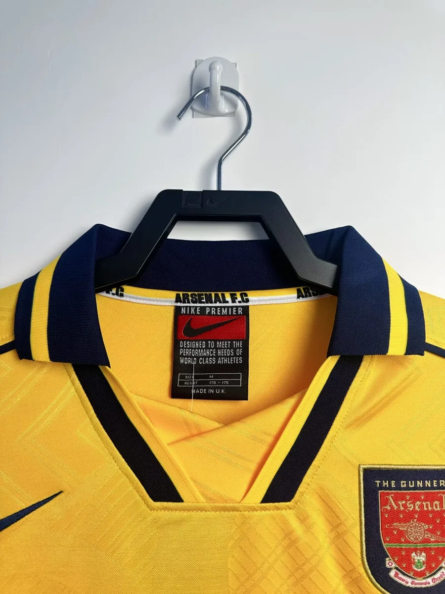 Camisa reserva - Arsenal 1996/97 (manga longa)