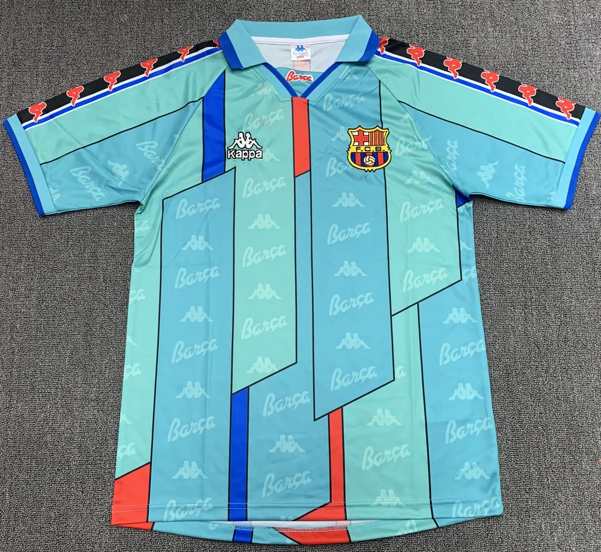Camisa reserva - Barcelona 1996/97