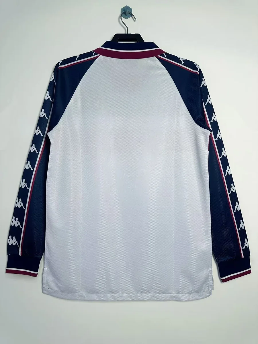 Camisa reserva - Manchester City 1997/98 (manga longa)