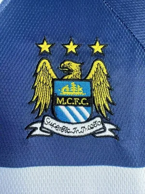 Camisa reserva - Manchester City 1997/98 (manga longa)