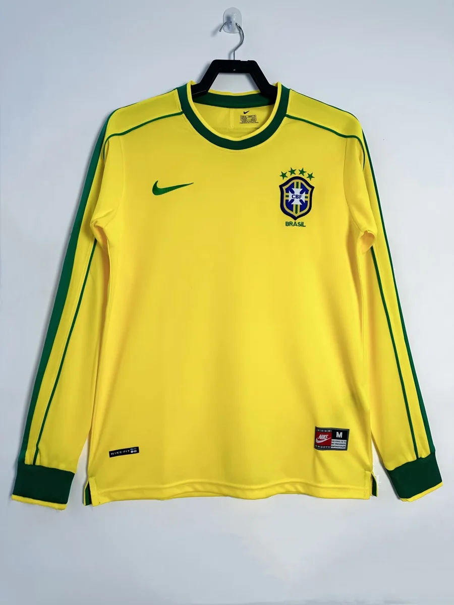 Camisa titular - Brasil 1998 (manga longa)