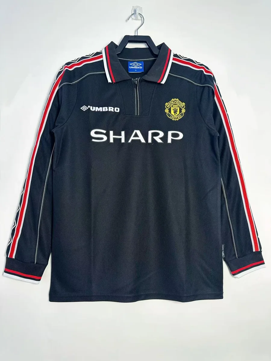 Camisa - Manchester United 1998 (manga longa)