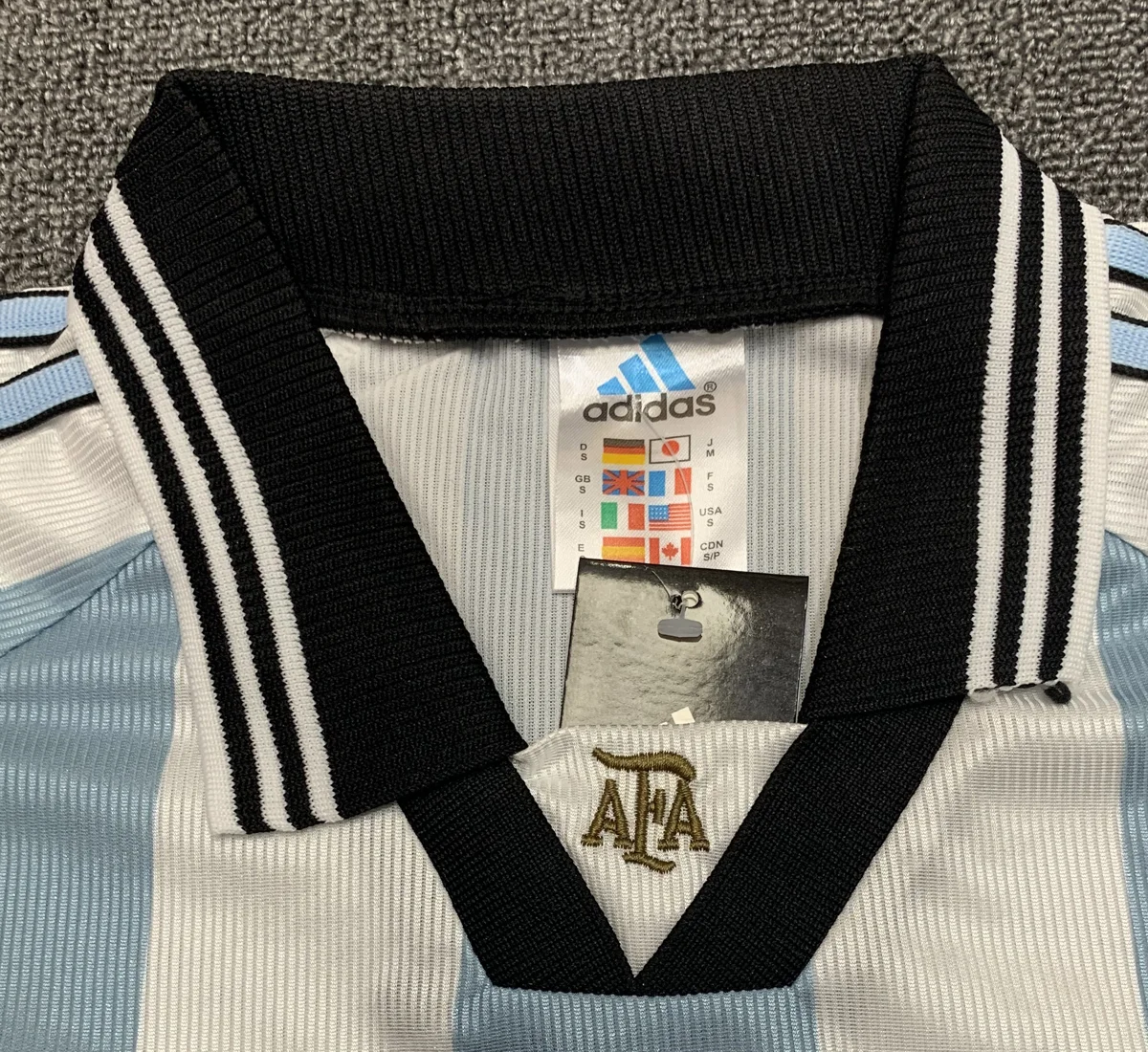 Camisa titular - Argentina 1998