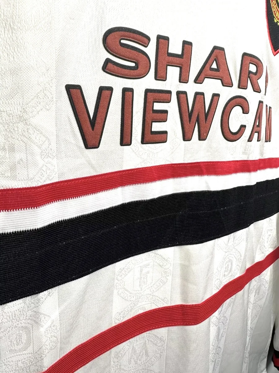 Camisa reserva - Manchester United 1998/99 (manga longa)
