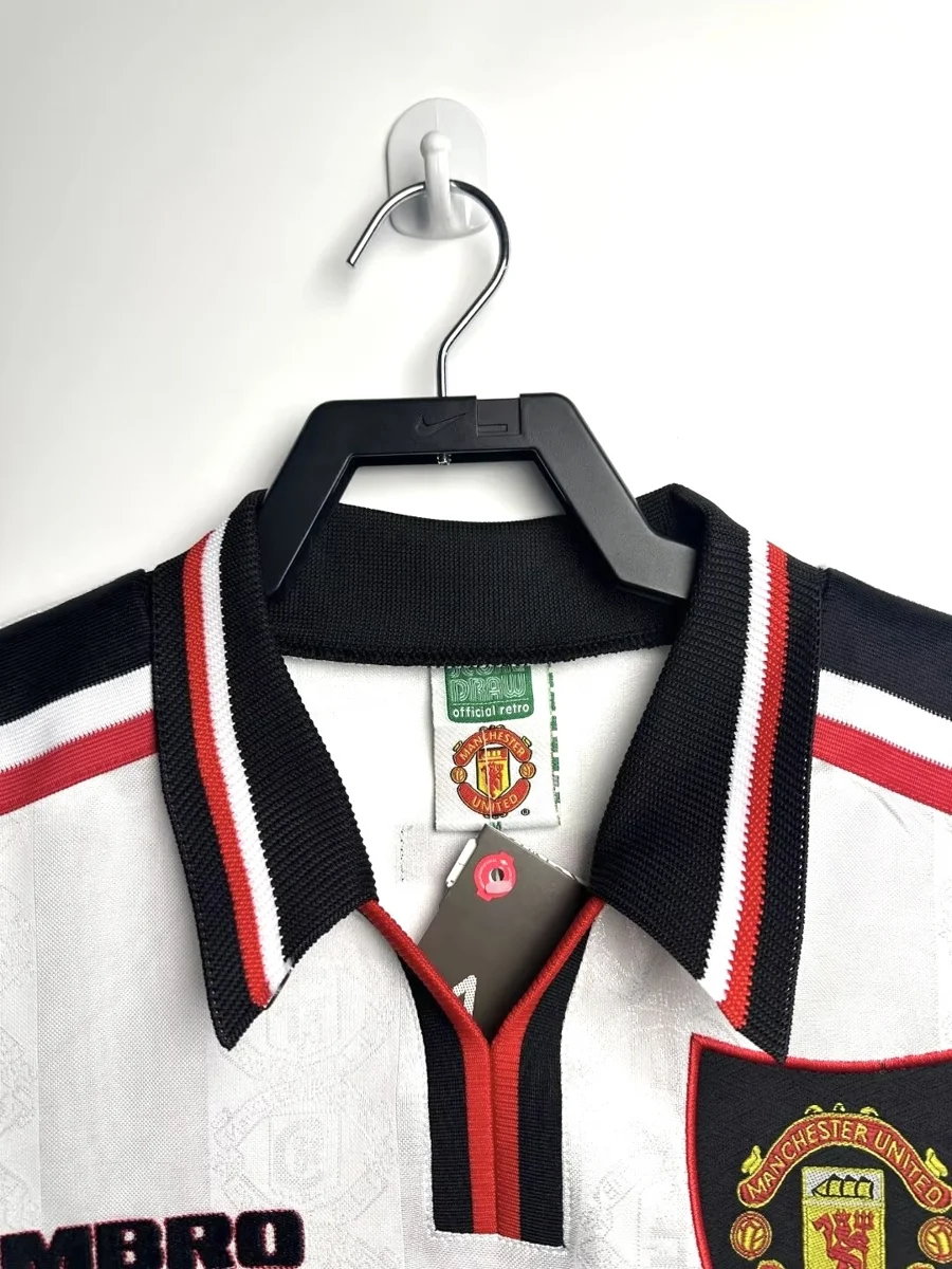 Camisa reserva - Manchester United 1998/99 (manga longa)