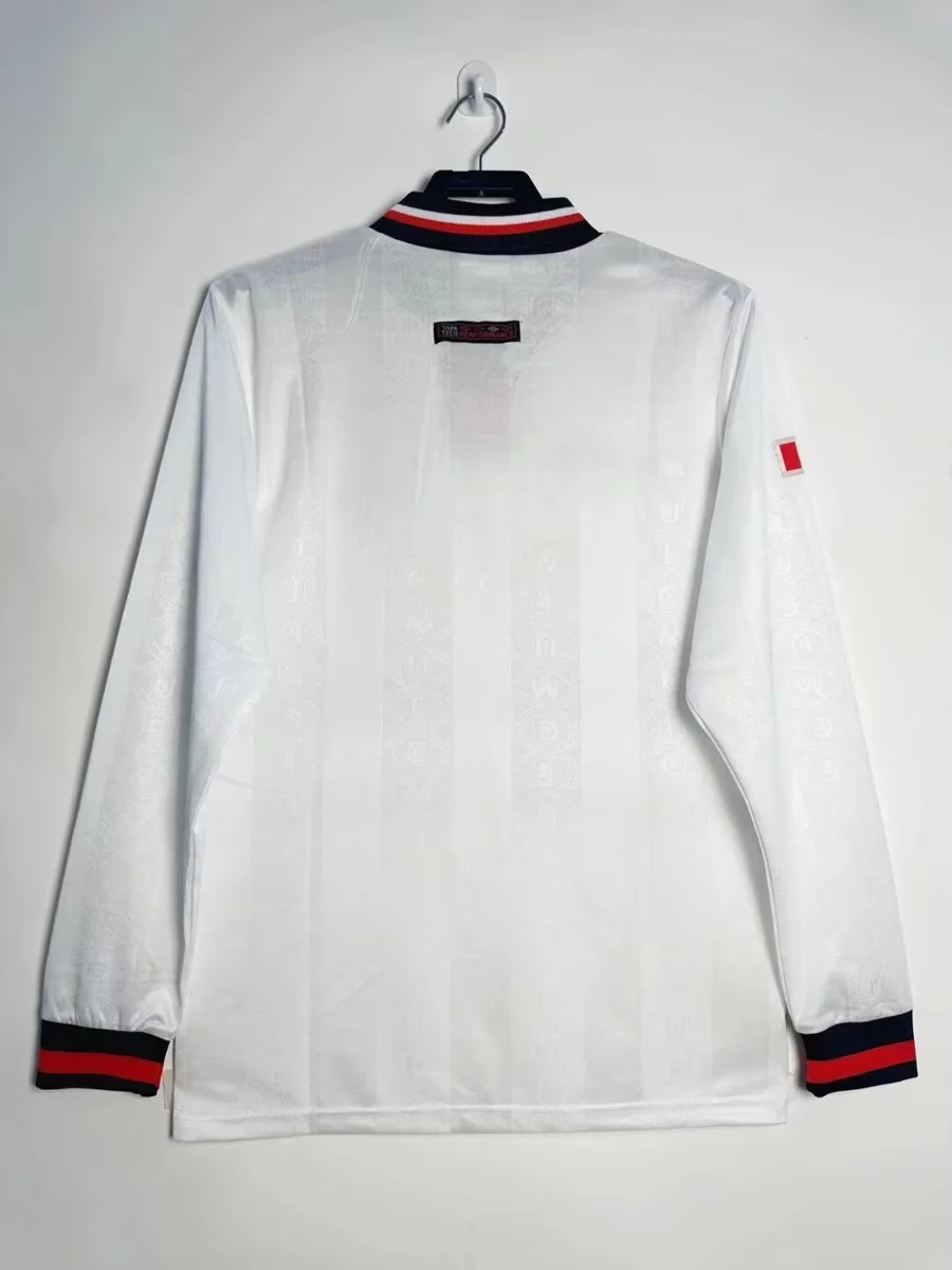 Camisa reserva - Manchester United 1998/99 (manga longa)