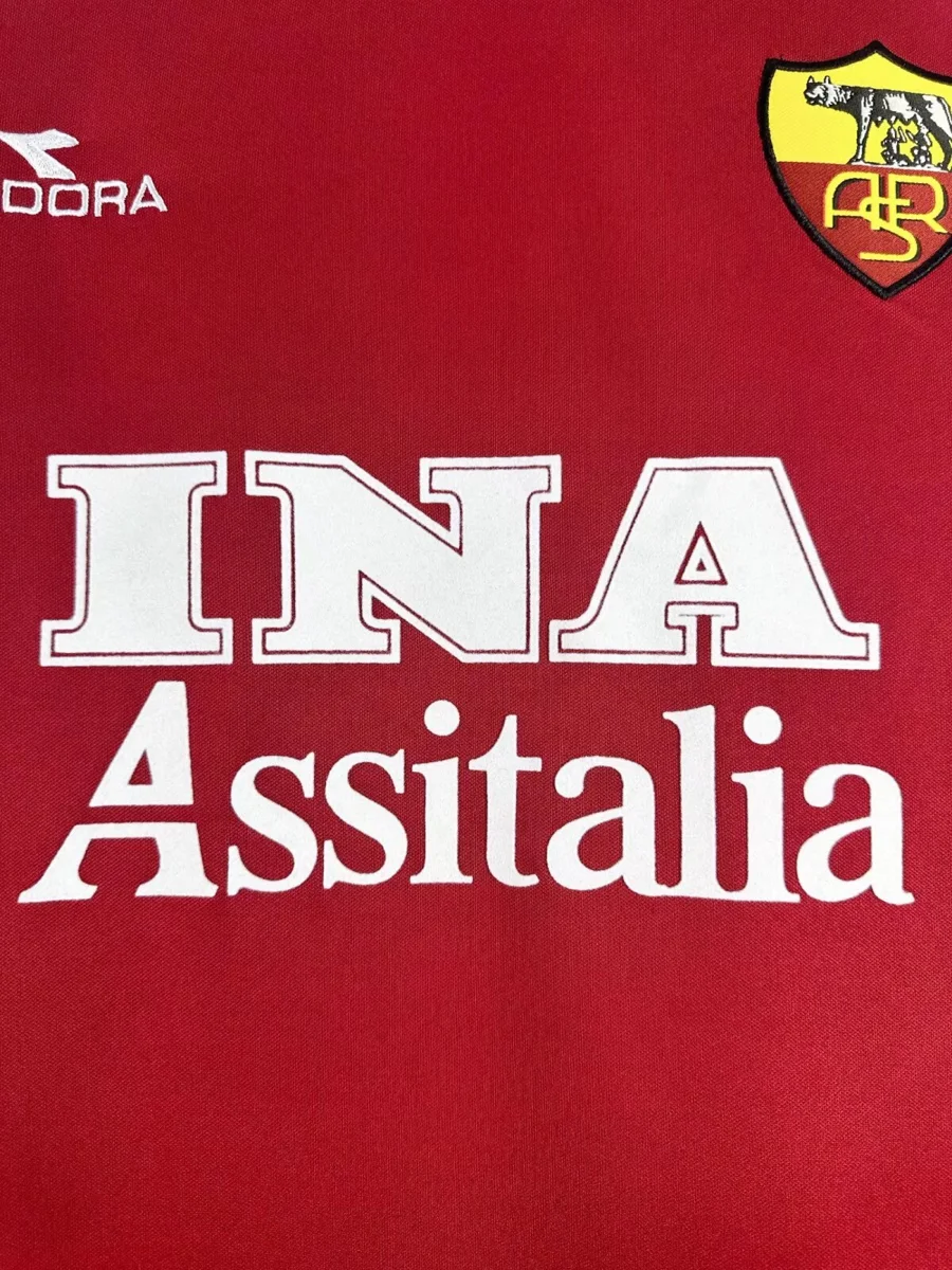 Camisa titular - Roma 1998/99 (manga longa)