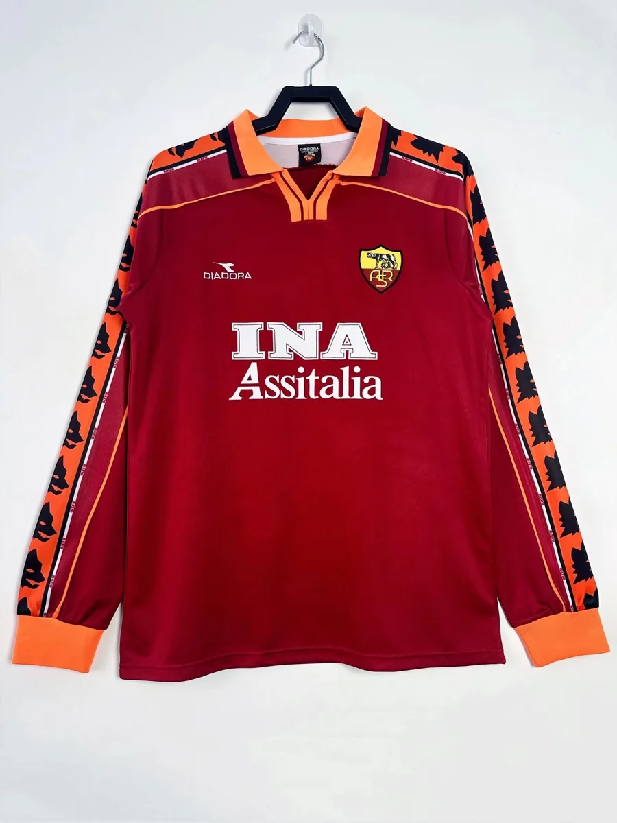Camisa titular - Roma 1998/99 (manga longa)