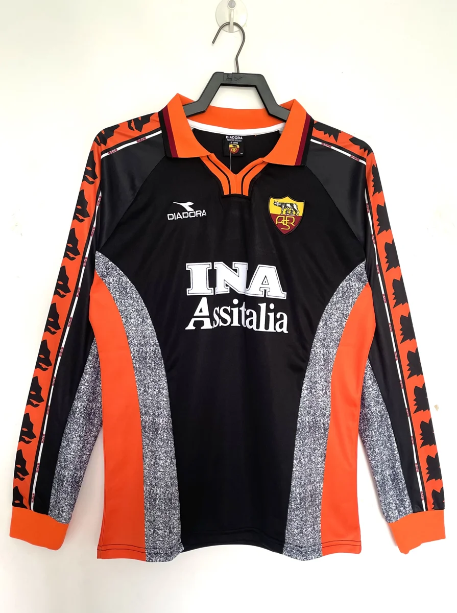 Camisa reserva - Roma 1998/99 (manga longa) - foto 6