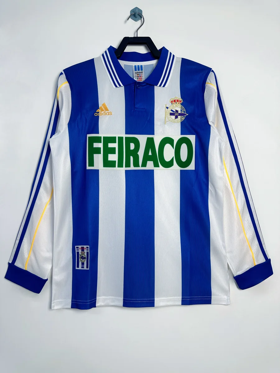 Camisa titular - Deportivo La Coruña 1999/00 (manga longa)