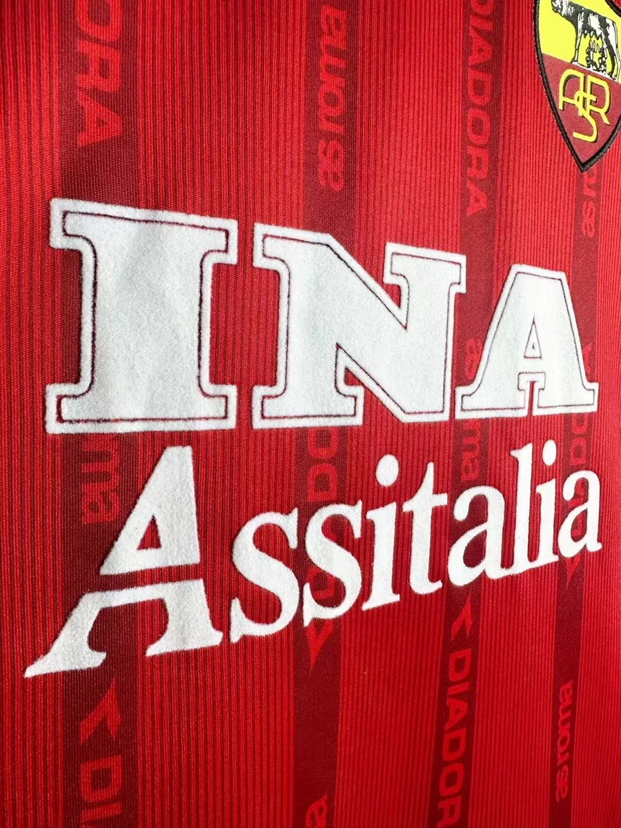 Camisa titular - Roma 1999/00 (manga longa)