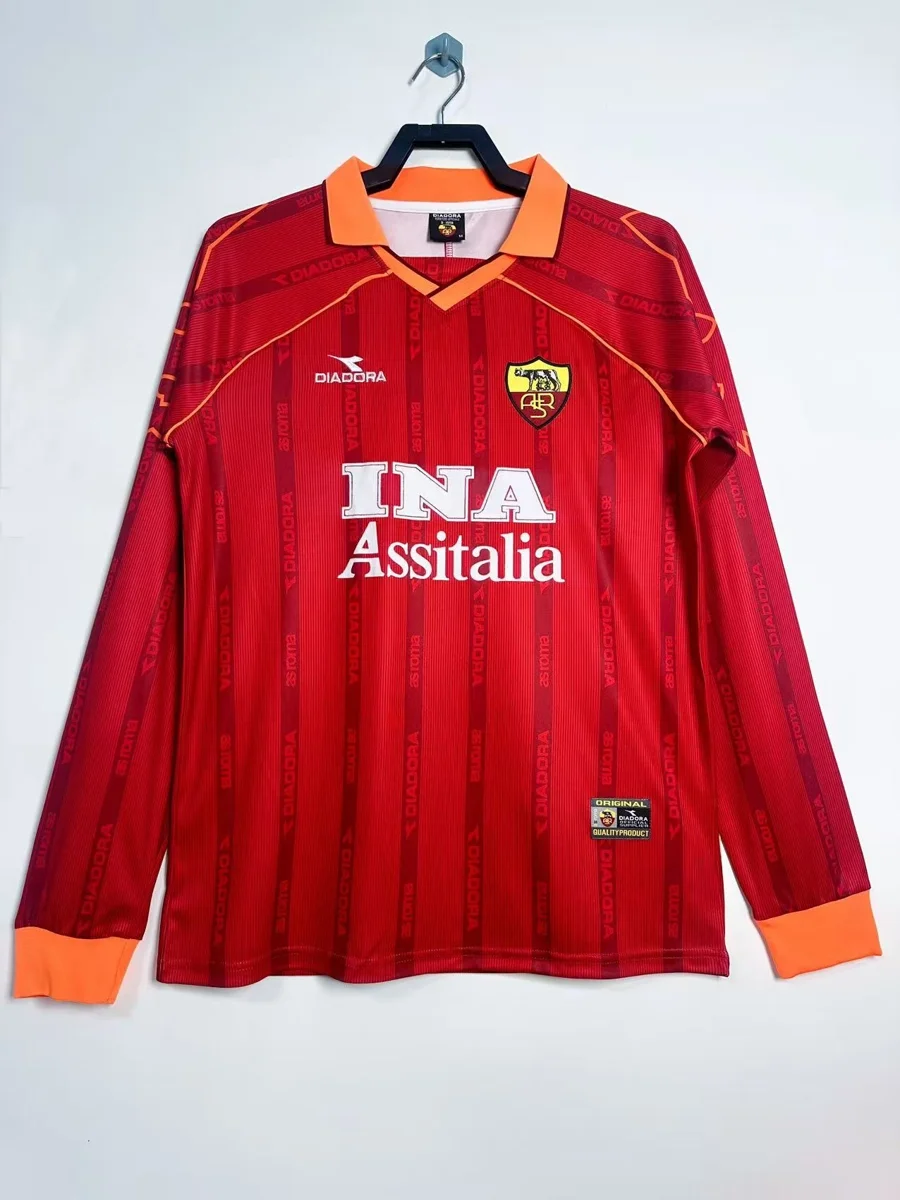 Camisa titular - Roma 1999/00 (manga longa)