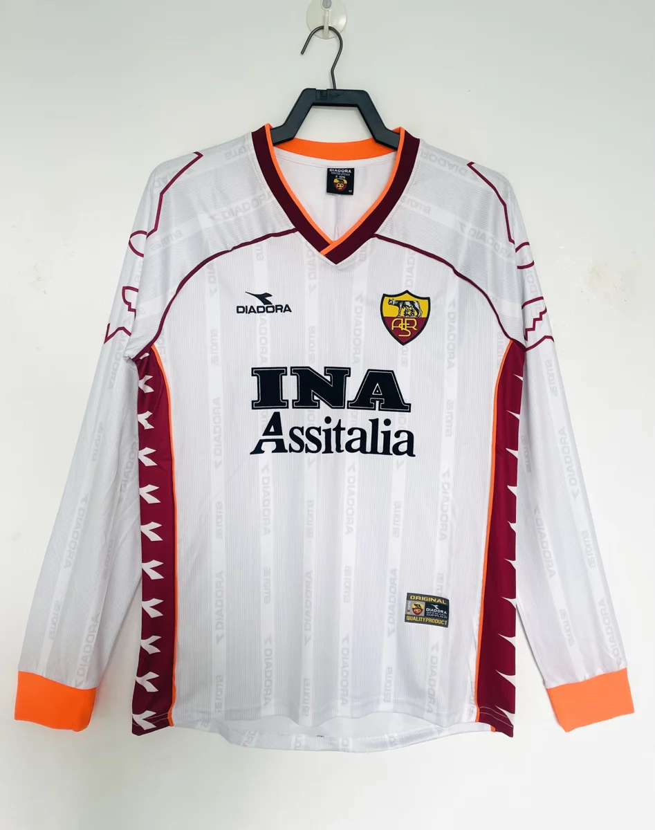 Camisa reserva - Roma 1999/00 (manga longa)