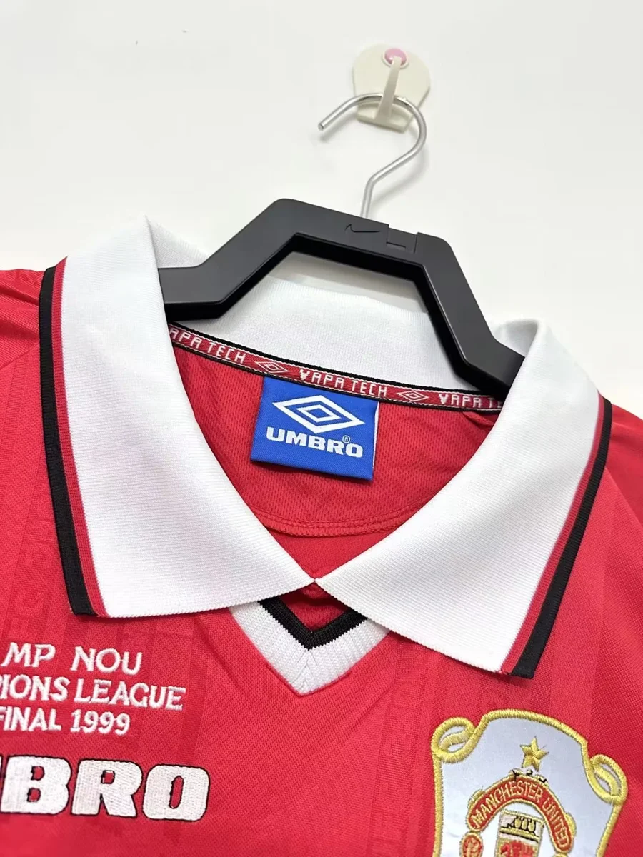 Camisa titular - Manchester United 1999/00 (manga longa) - S a XXL - foto 6