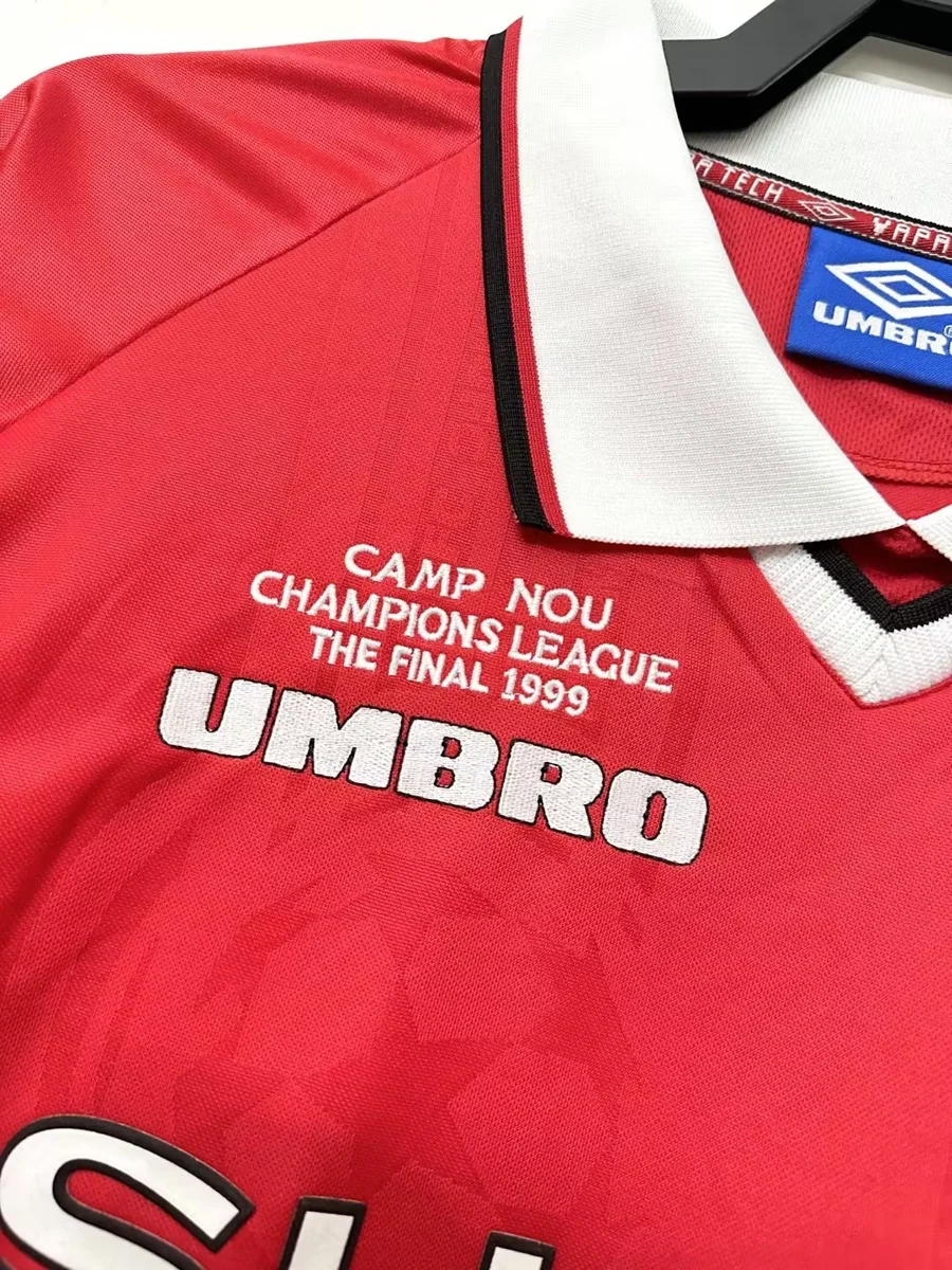 Camisa titular - Manchester United 1999/00 (manga longa) - S a XXL - foto 8