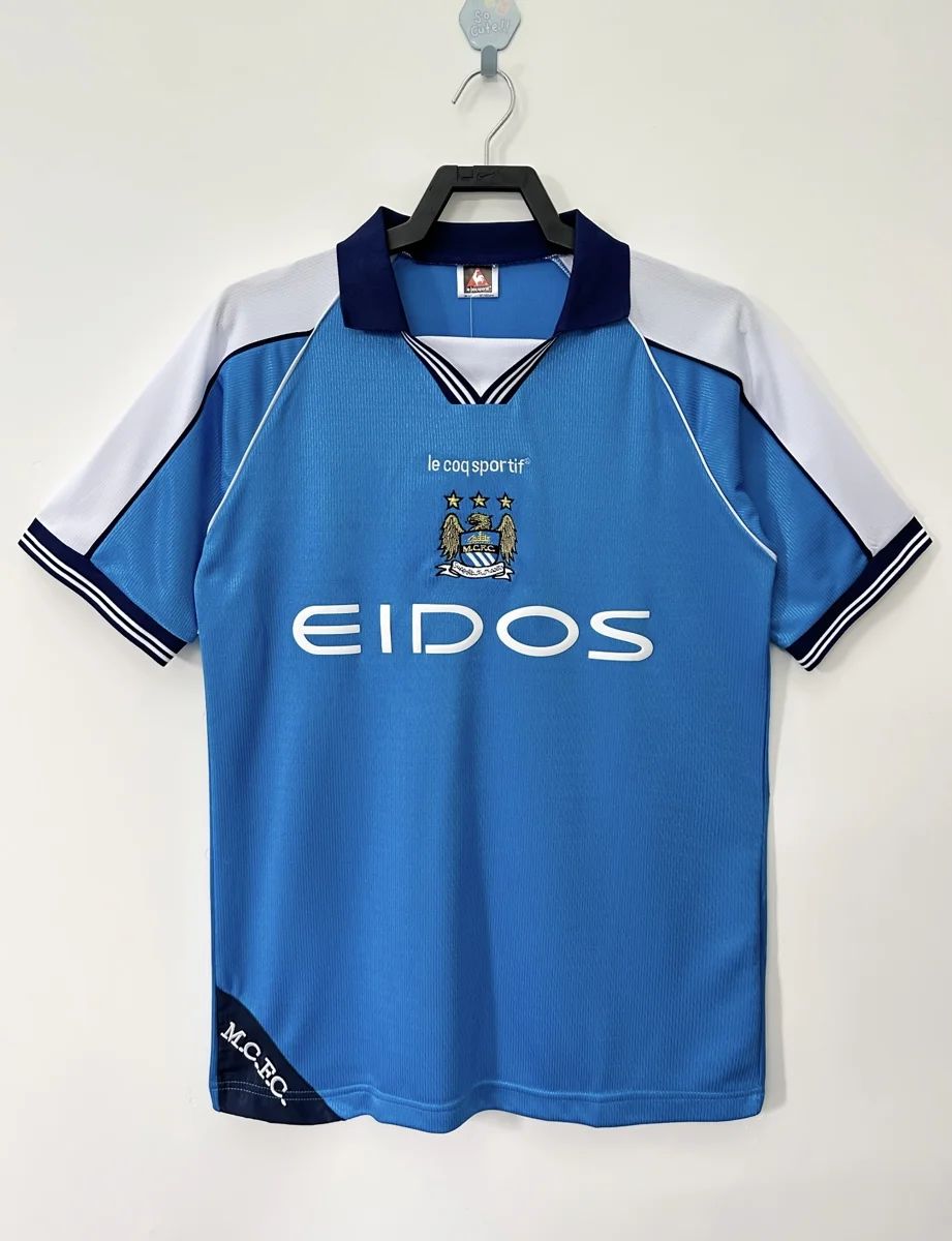 Camisa titular - Manchester City 1999/01