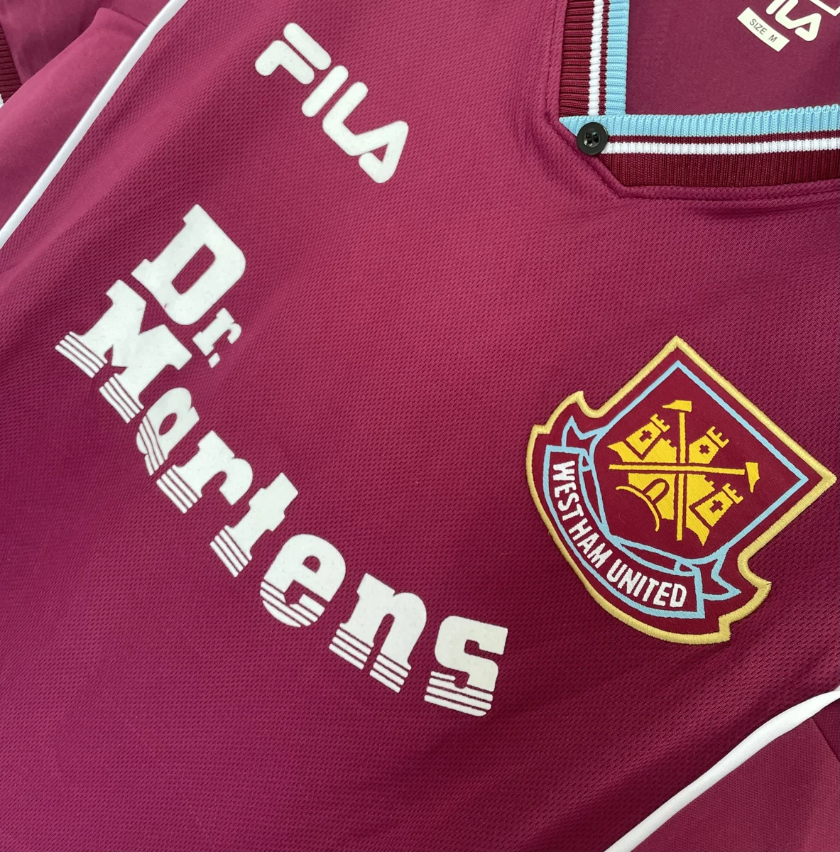 Camisa titular - West Ham 1999/01
