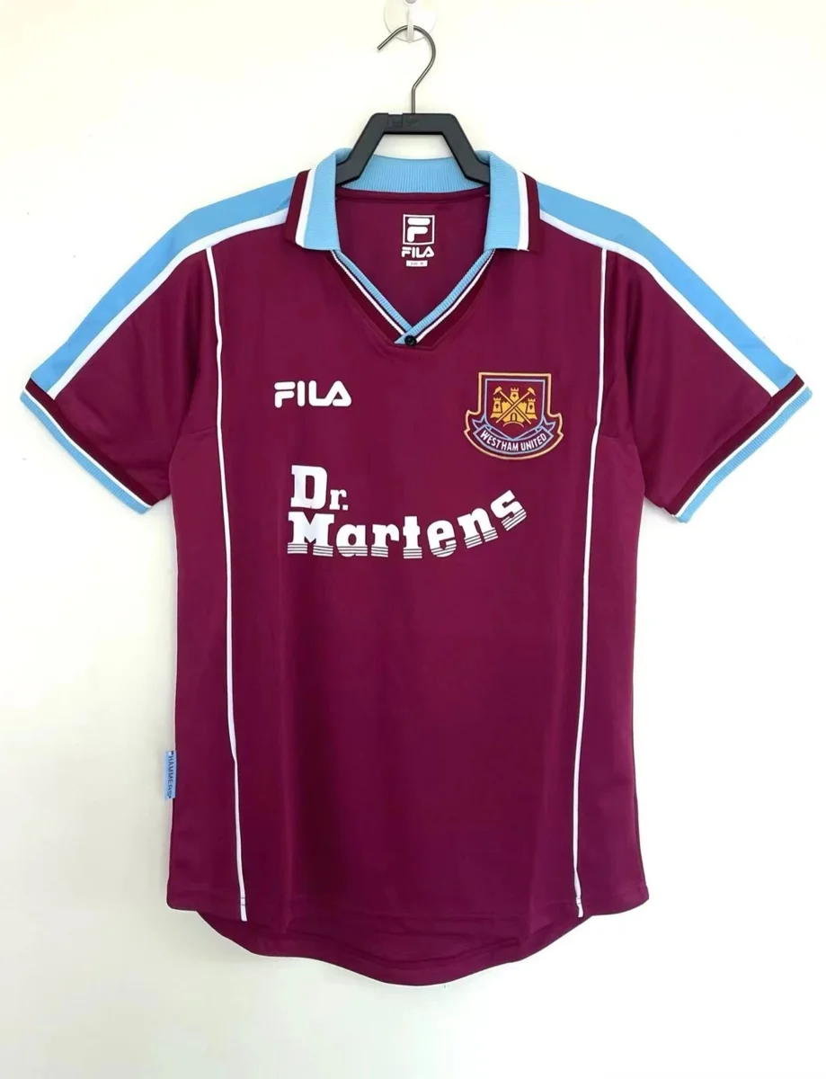Camisa titular - West Ham 1999/01