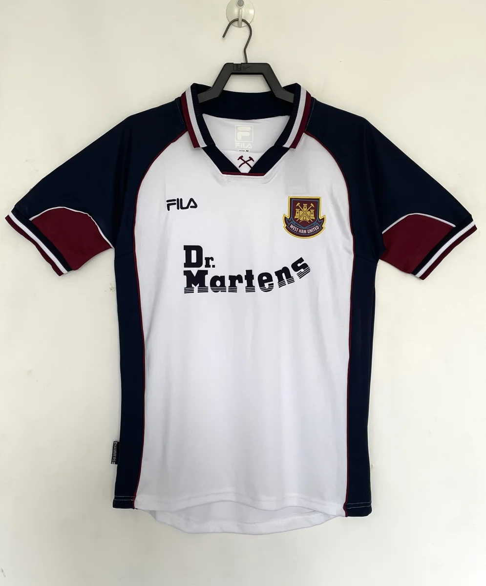 Camisa reserva - West Ham 1999/01