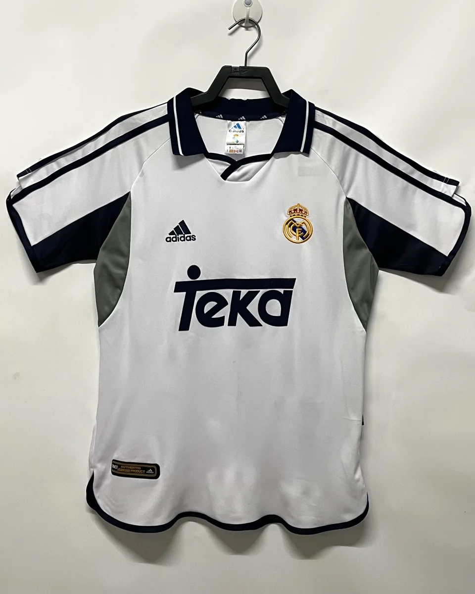 Camisa titular - Real Madrid 2000/01