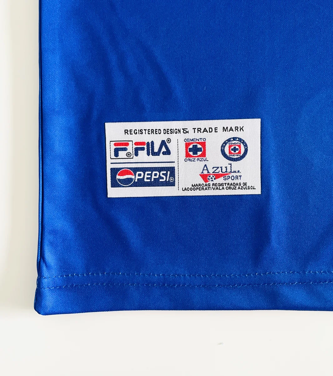 Camisa titular - Cruz Azul 2000/01
