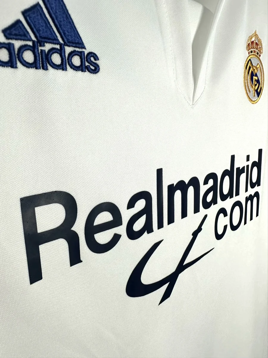 Camisa titular - Real Madrid 2001/02