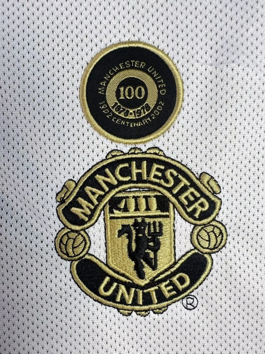 Camisa - Manchester United 2001/02 (comemorativa, manga longa)