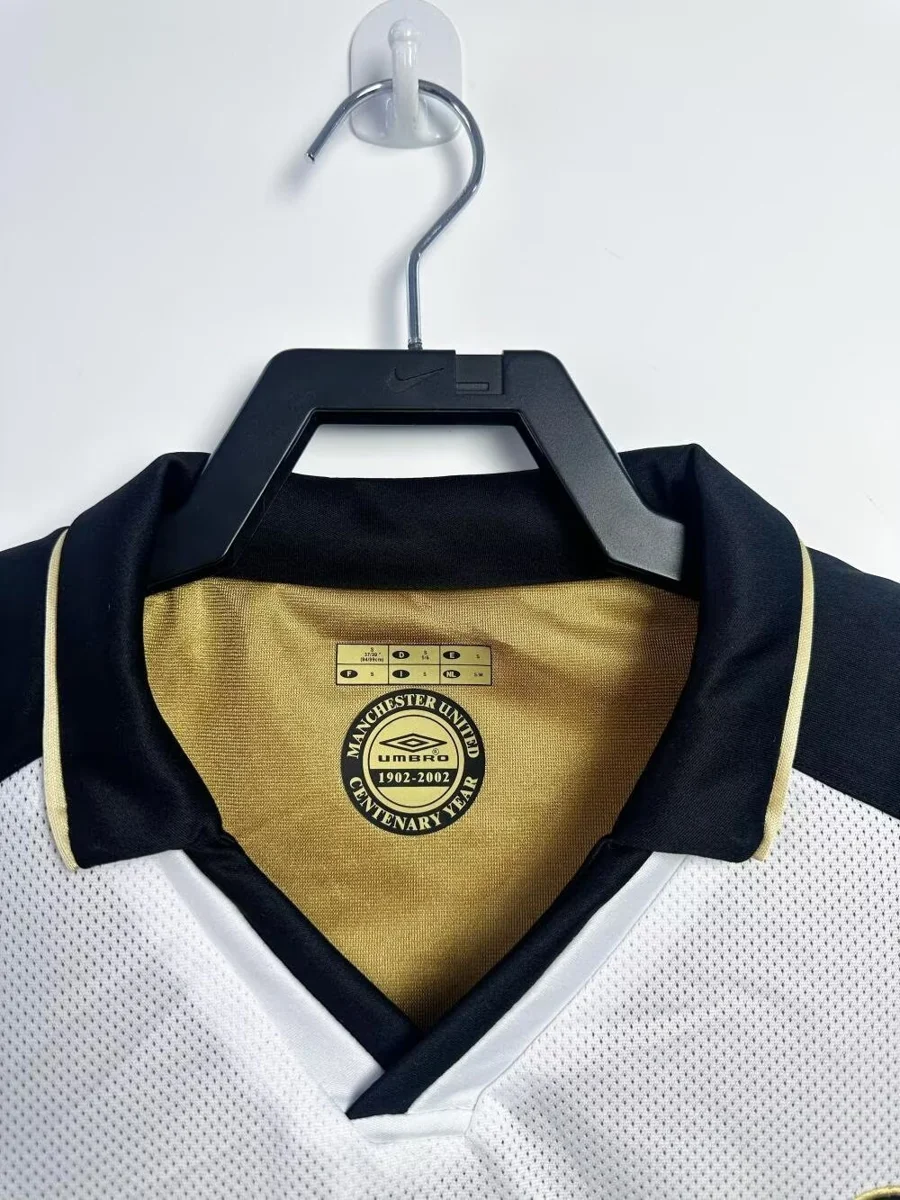 Camisa - Manchester United 2001/02 (comemorativa, manga longa)