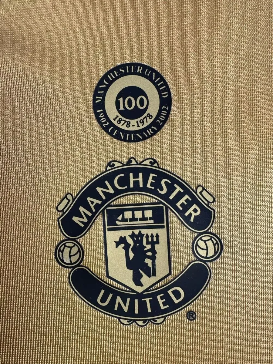Camisa - Manchester United 2001/02 (comemorativa, manga longa)