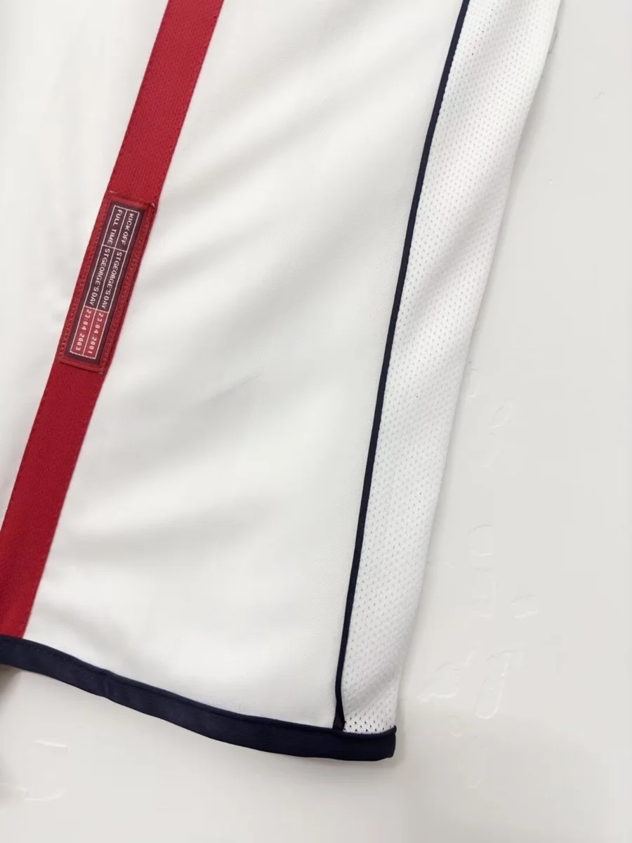Camisa titular - Inglaterra 2002
