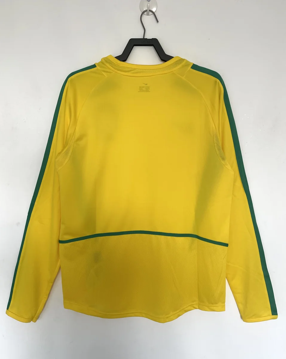 Camisa titular - Brasil 2002 (manga longa)