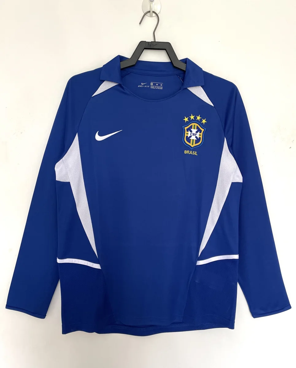 Camisa reserva - Brasil 2002 (manga longa)